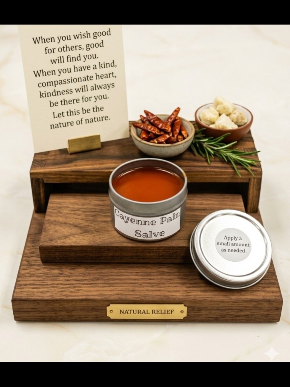 Cayenne Pain Salve - Natural Relief For Neuropathy Arthritis Joints And Muscles